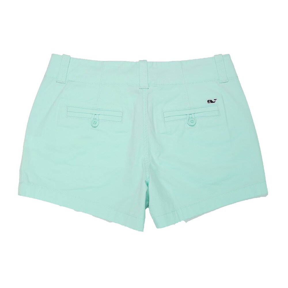NWT Vineyard Vines Women Embroidered Whale Logo "EVERYDAY SHORTS" Blue MSRP $68